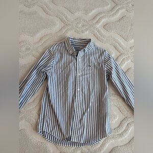 Vineyard Vines Blue and White Striped Button Down Shirt